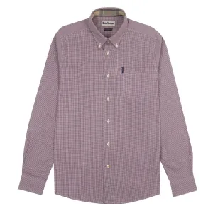 Barbour Gingham 23 Tailored Fit Shirt Red