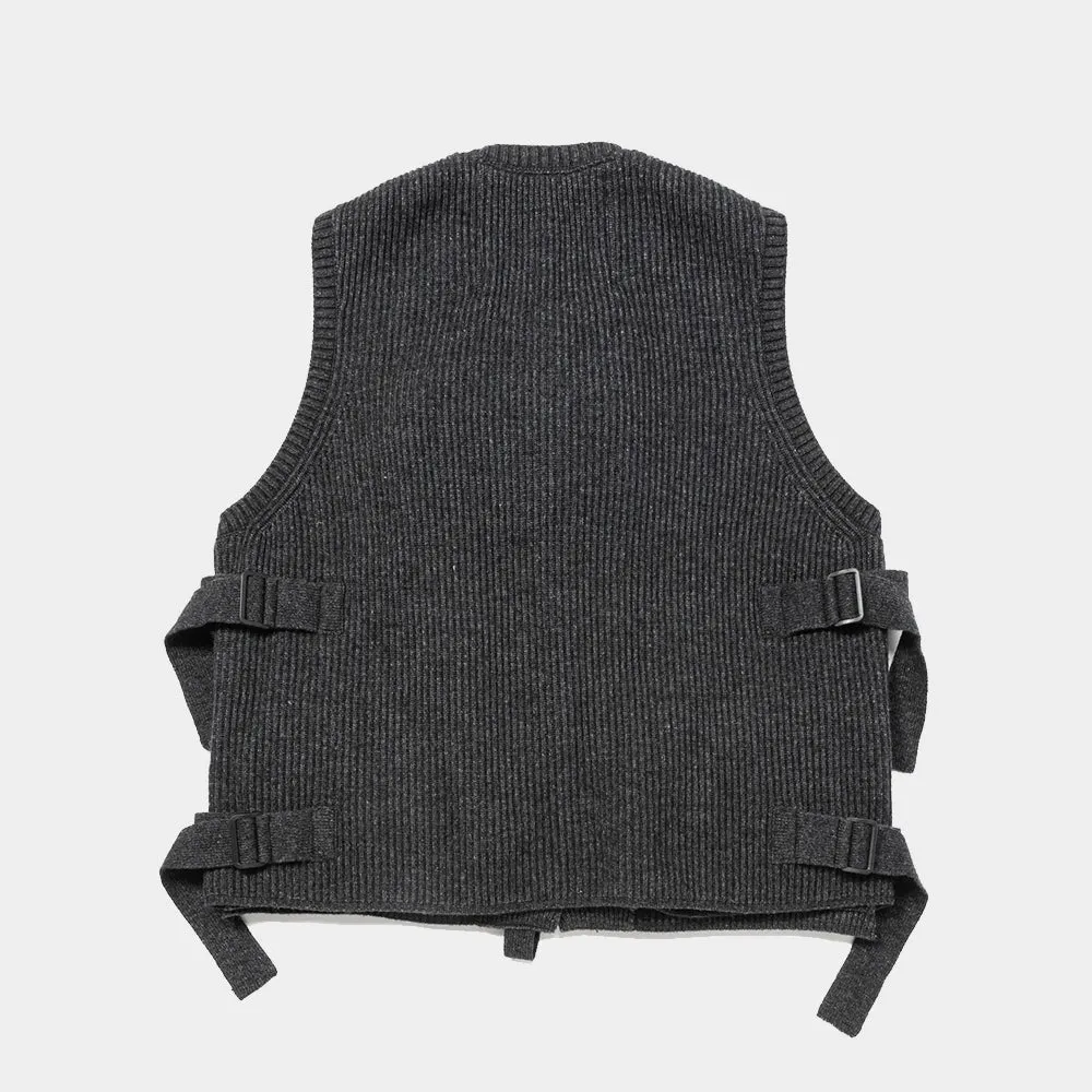 Body Armor Knit Vest (Charcoal) / MW-KT24201