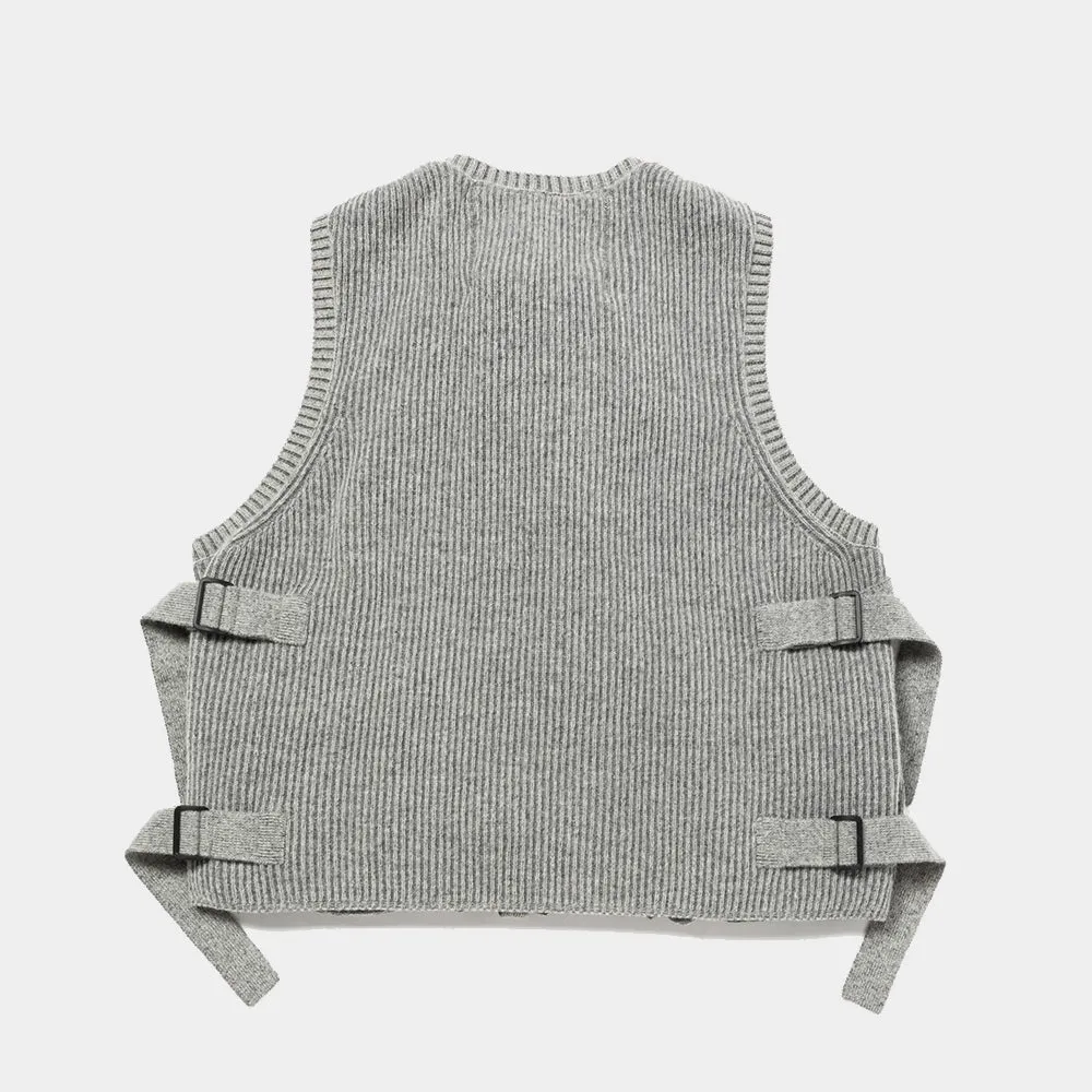 Body Armor Knit Vest (Grey) / MW-KT24201