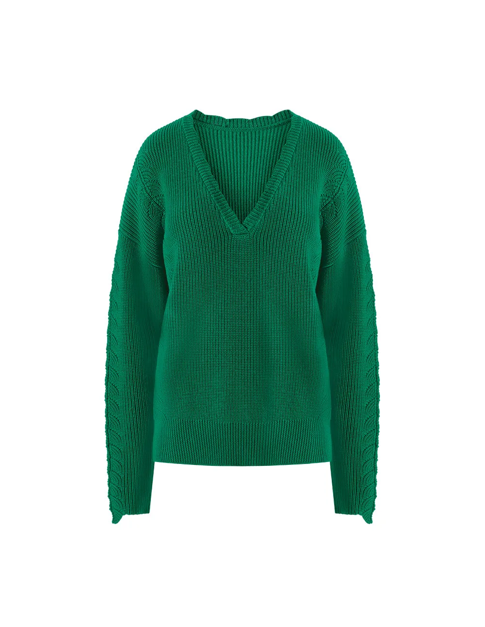 BORA AKSU V-Neck Wool Knitted Pullover