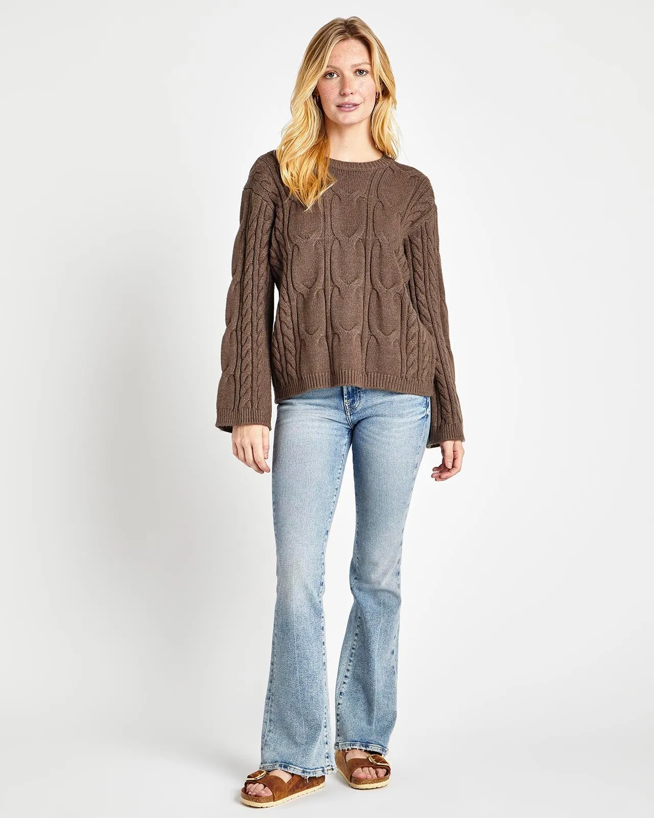 Esra Cable Sweater