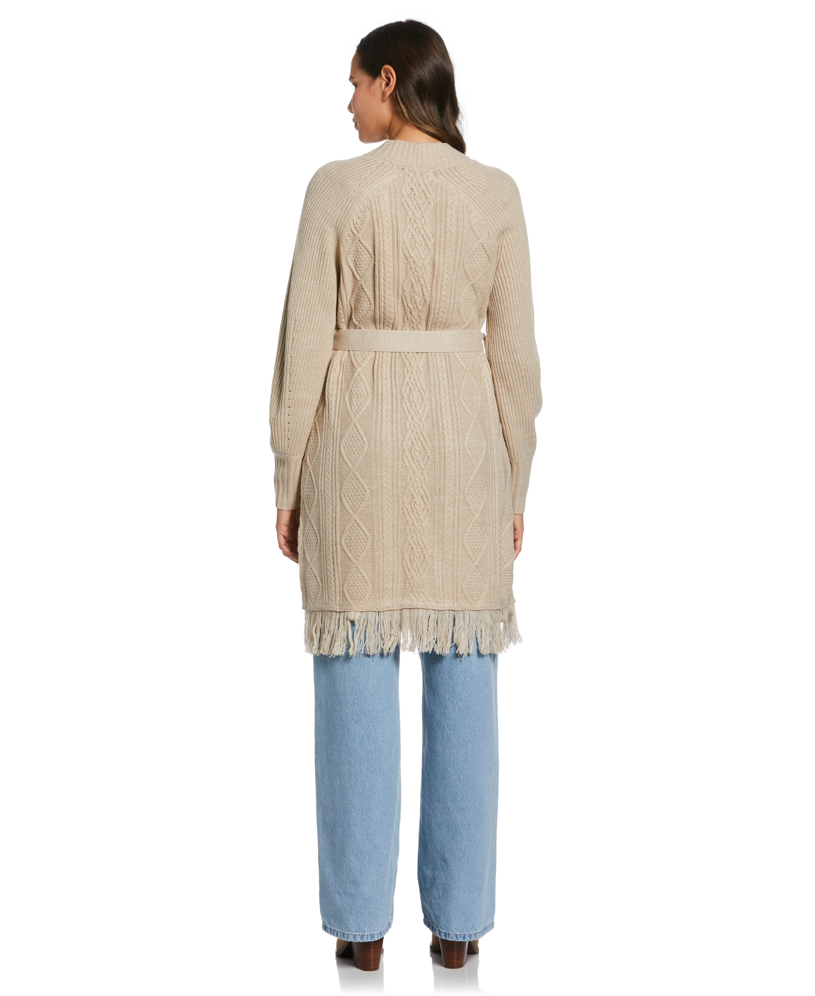 Fringe Duster Sweater