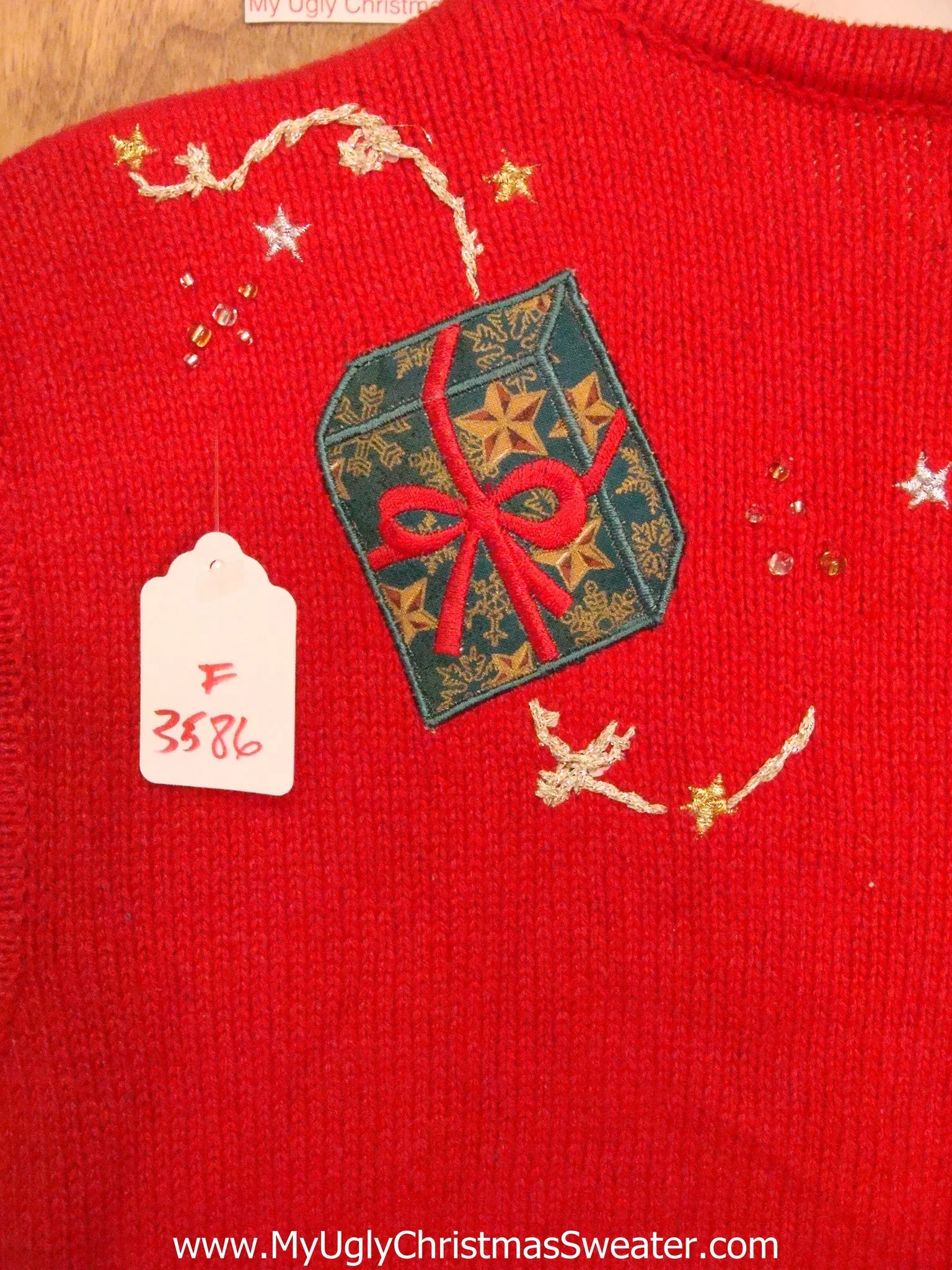 Gift Boxed Themed Ugly Christmas Sweater Vest