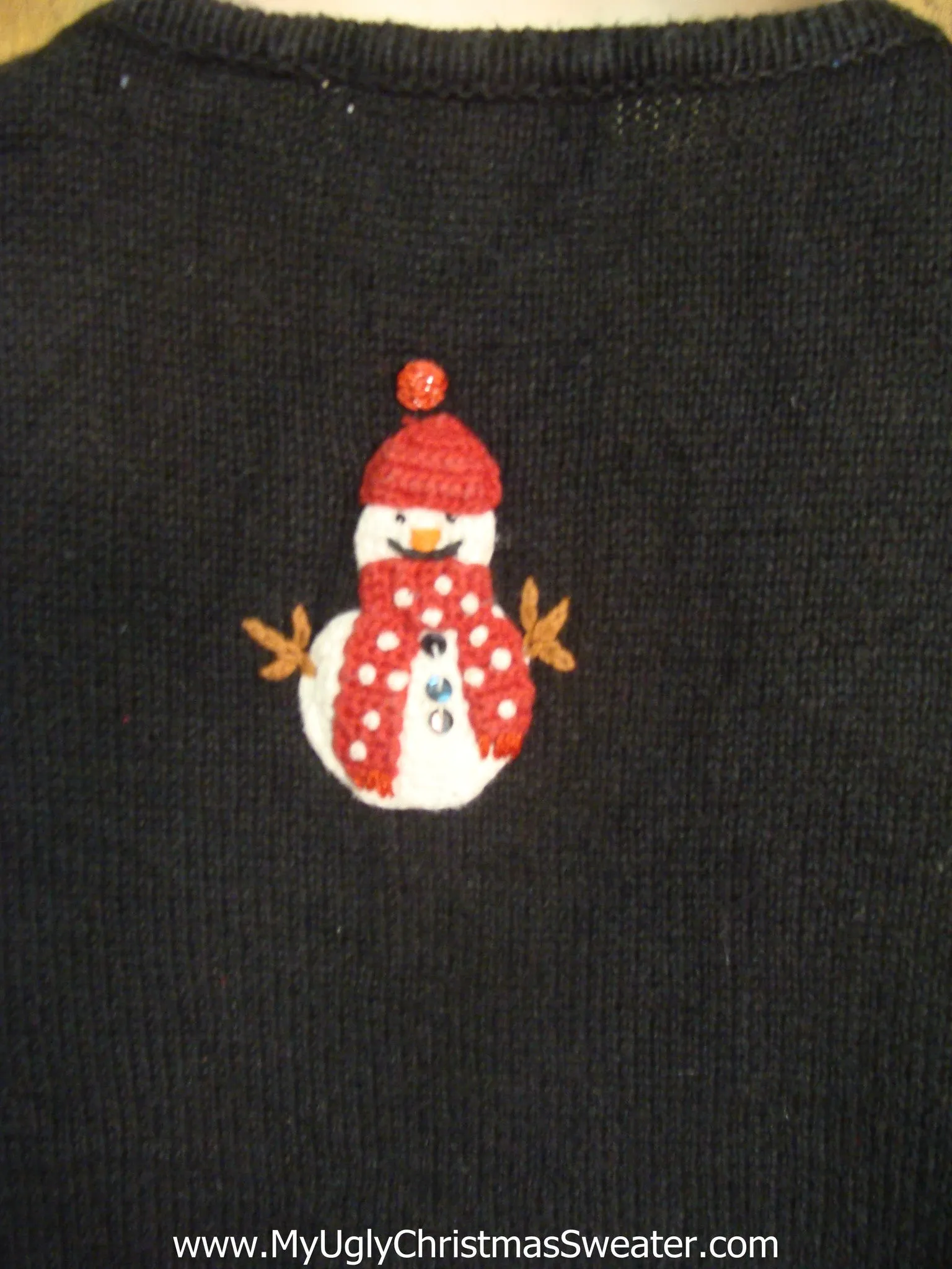 Hills of Snowmen Ugly Sweater Vest