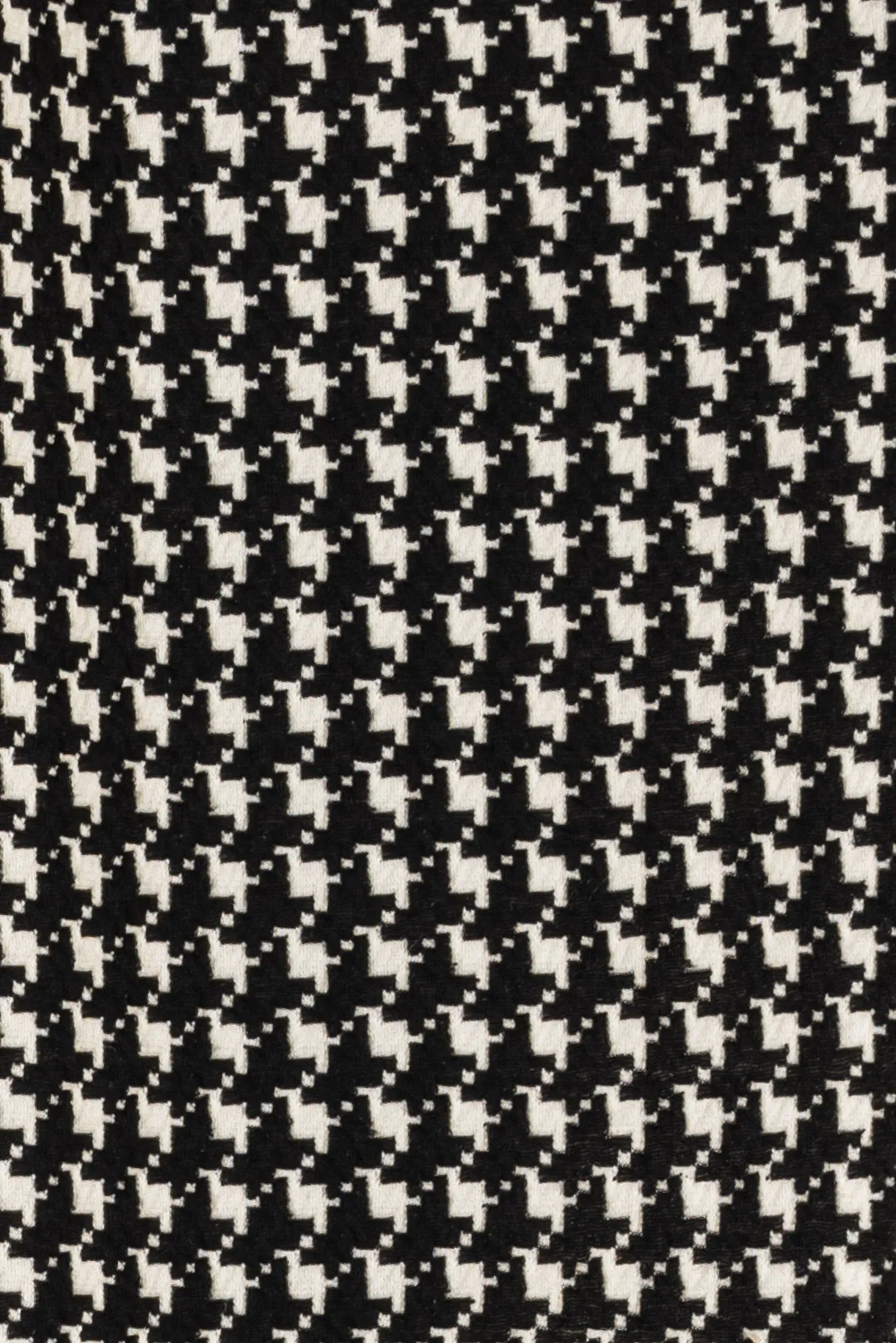 Hudson Houndstooth Cotton/Rayon Jacquard Knit