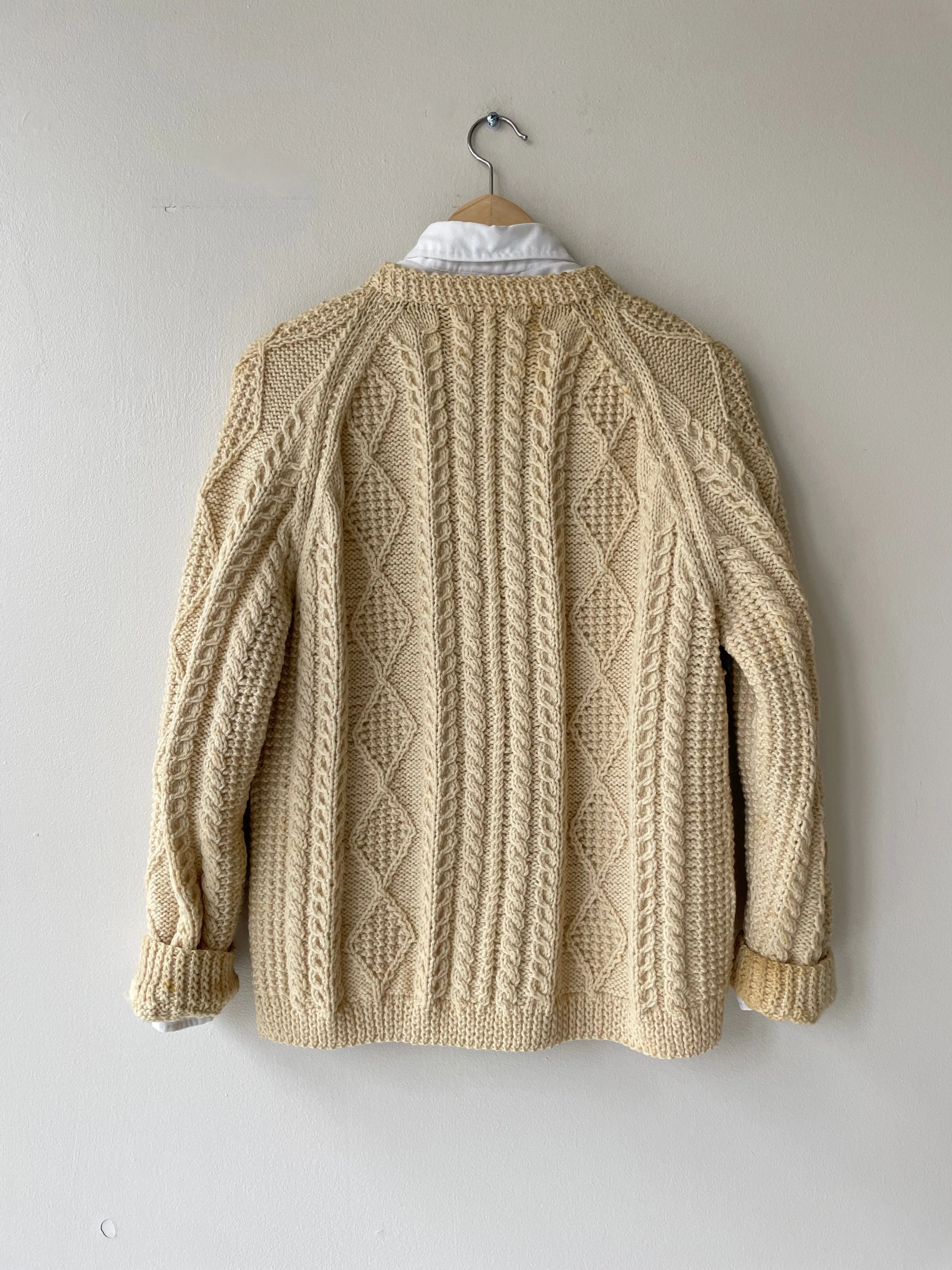 Kinvara Irish Wool Cardigan