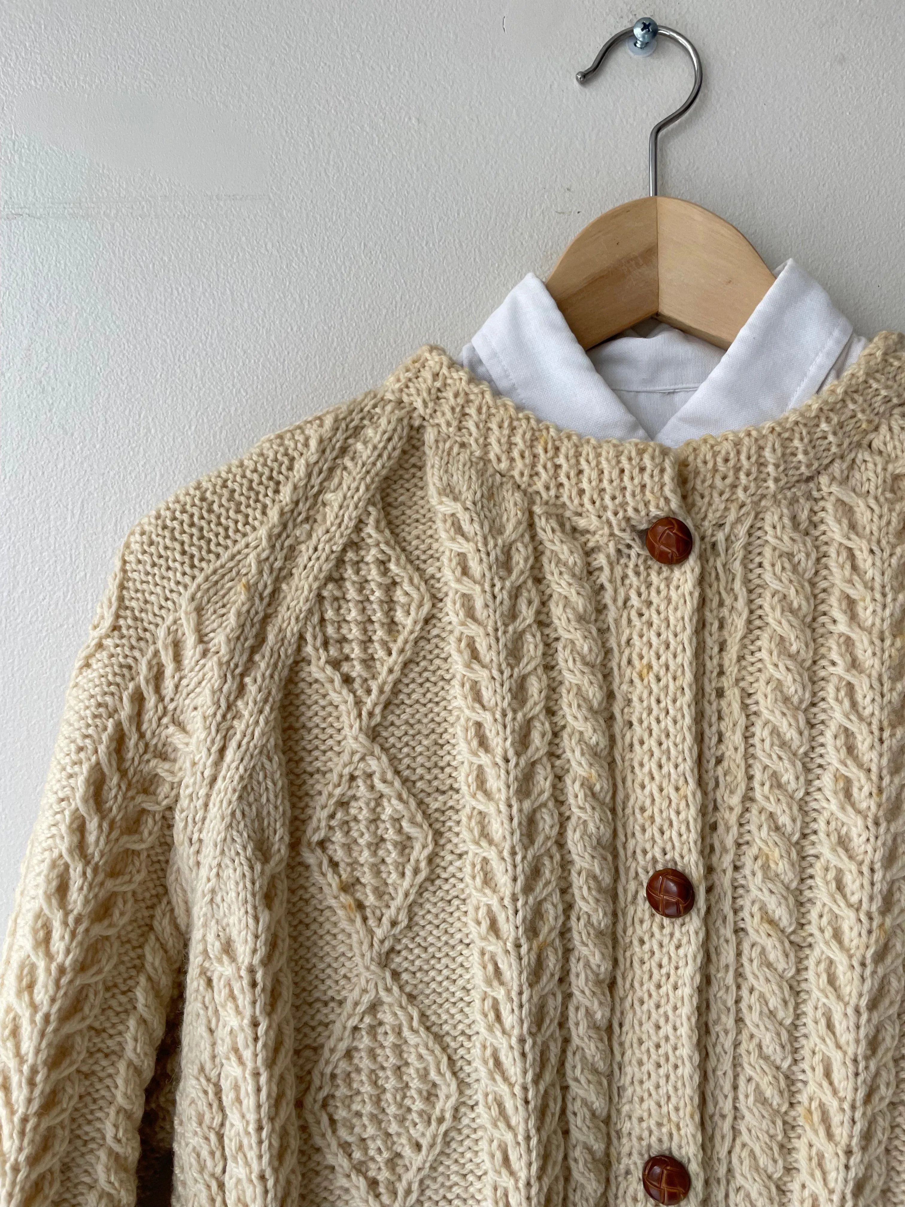 Kinvara Irish Wool Cardigan