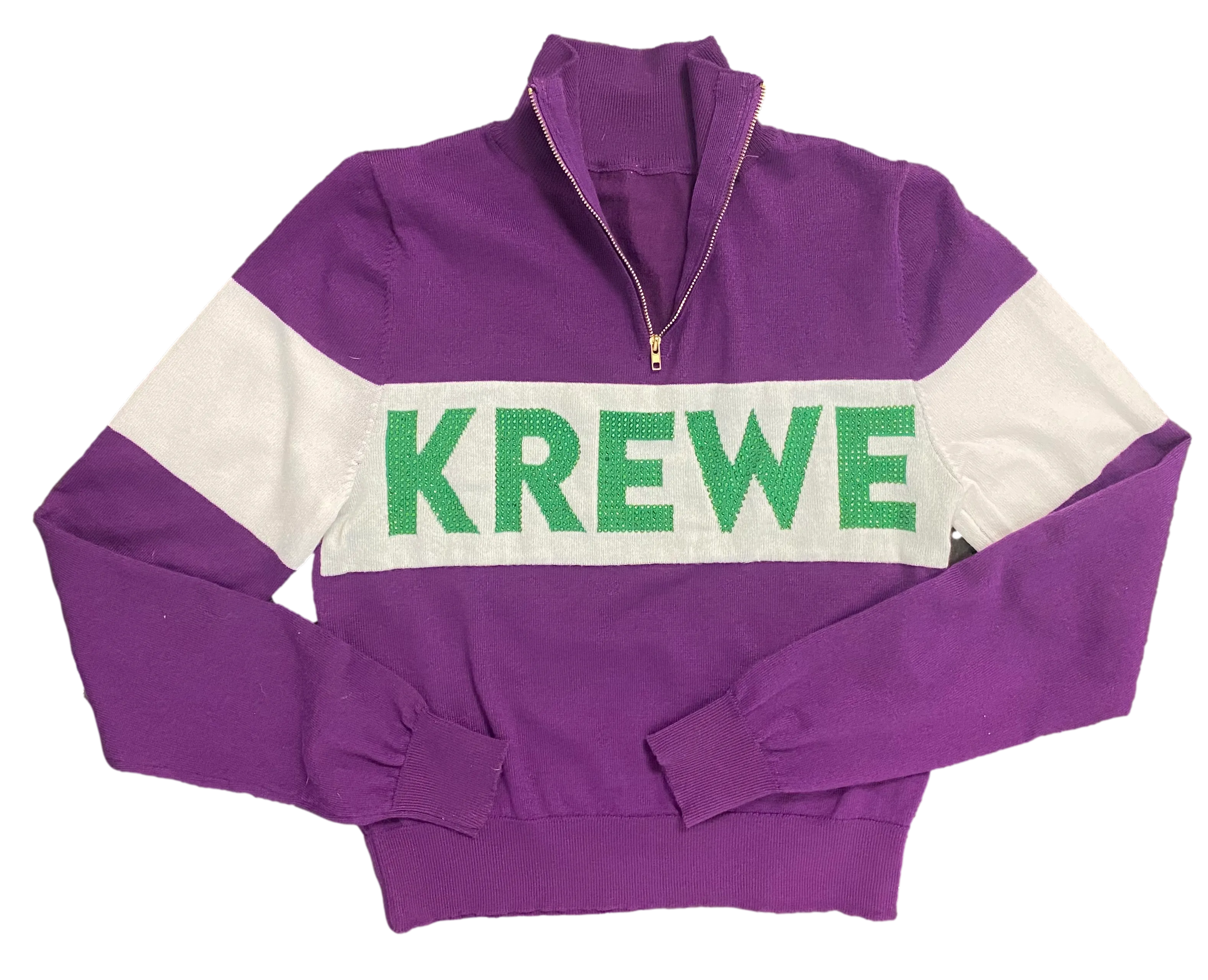 KREWE Half Zip Sweater