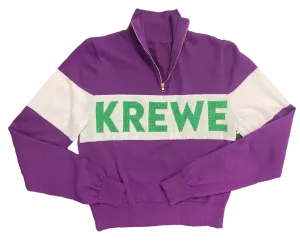 KREWE Half Zip Sweater