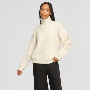 Liam Chunky Cable Knit Sweater