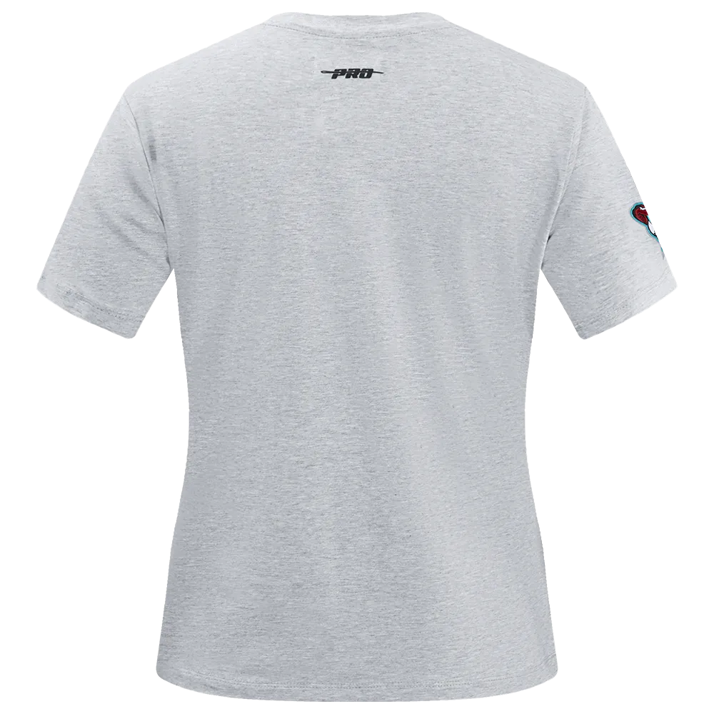 MLB ARIZONA DIAMONDBACKS CLASSIC WOMEN'S SJ SLIM FIT TEE (HEATHER GREY)