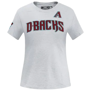 MLB ARIZONA DIAMONDBACKS CLASSIC WOMEN'S SJ SLIM FIT TEE (HEATHER GREY)