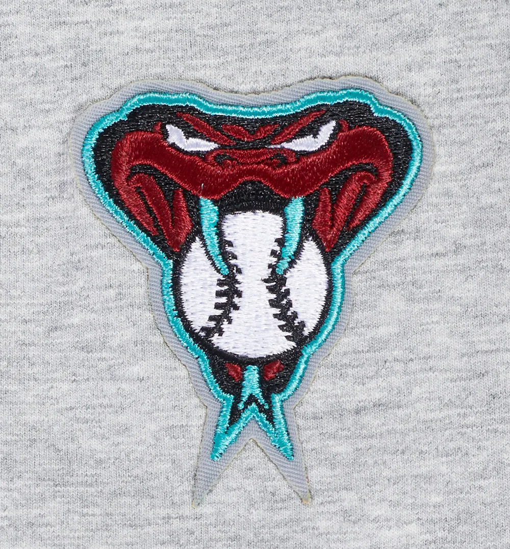 MLB ARIZONA DIAMONDBACKS CLASSIC WOMEN'S SJ SLIM FIT TEE (HEATHER GREY)