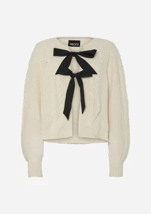 PC Row Bow Knit Sweater