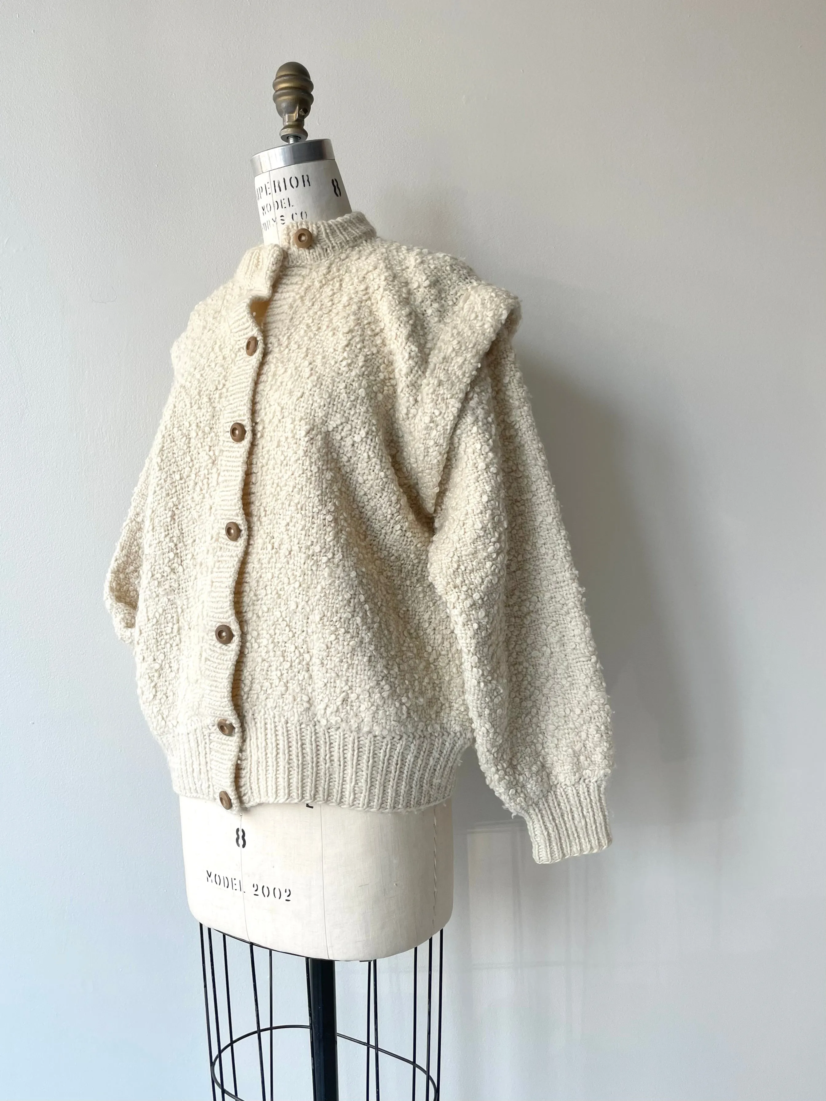 Rowan Boucle Wool Bomber