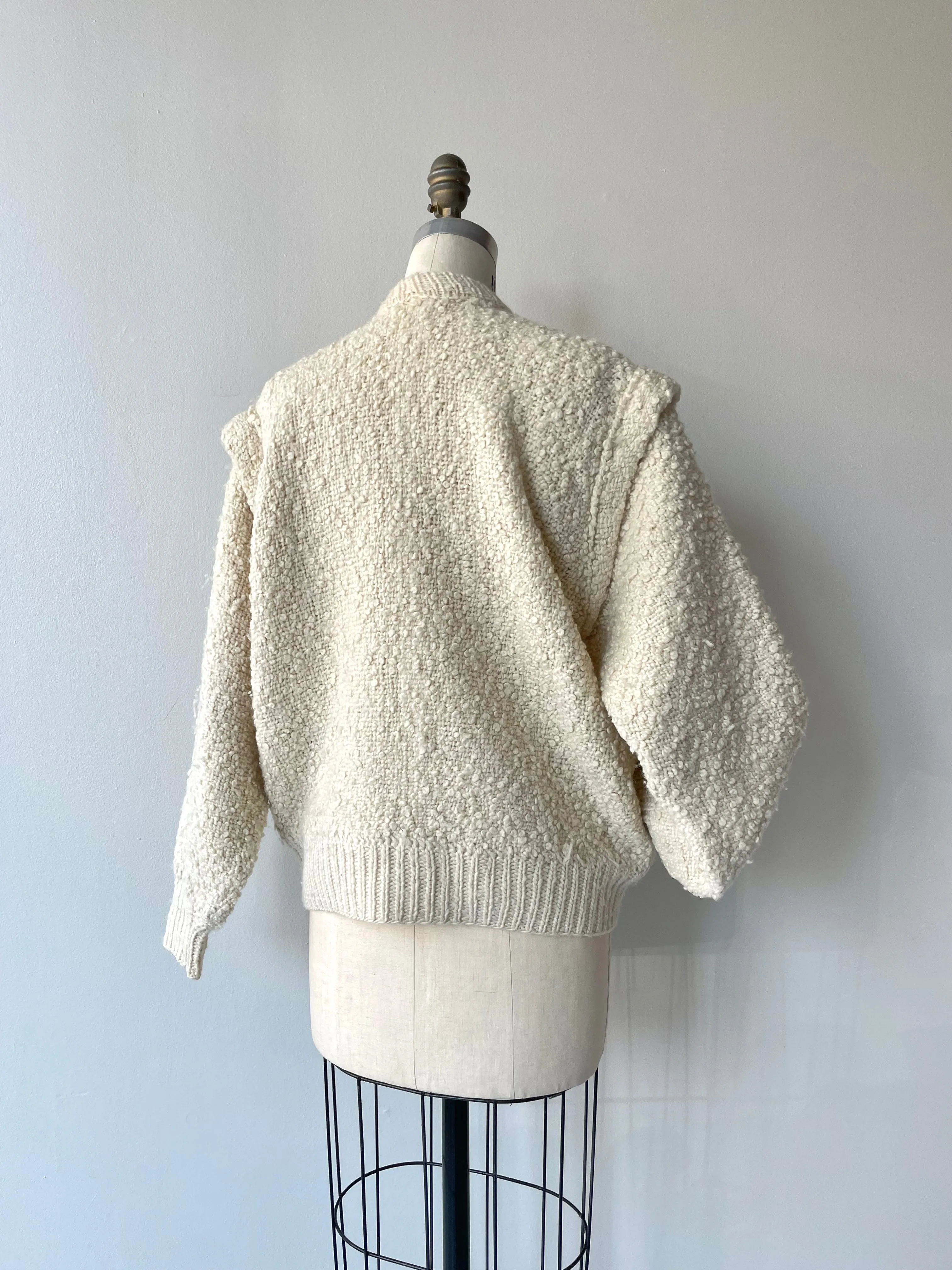 Rowan Boucle Wool Bomber