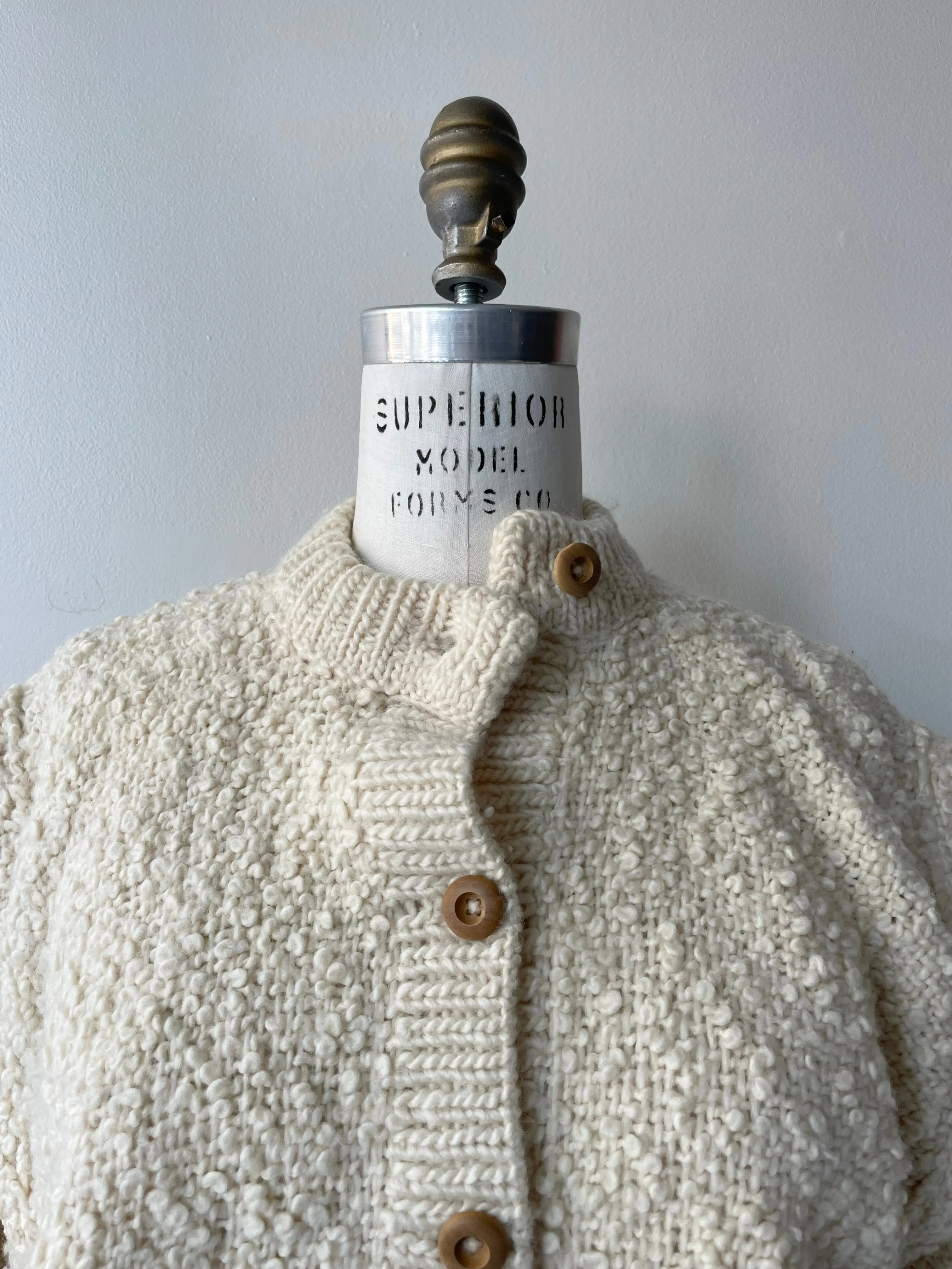 Rowan Boucle Wool Bomber