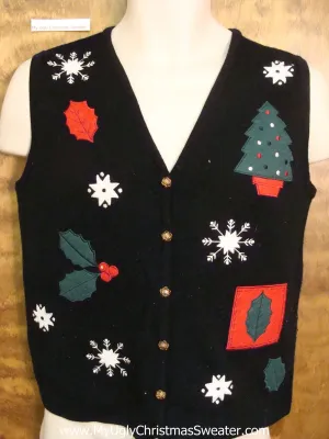 Simple Decorations Ugliest Bad Christmas Sweaters Vest