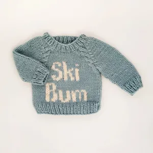 Ski Bum Surf Crewneck Sweater