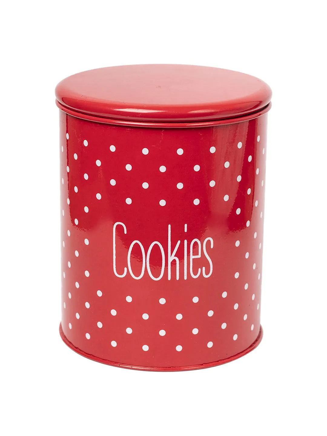 Stylish Red Cookies Jar