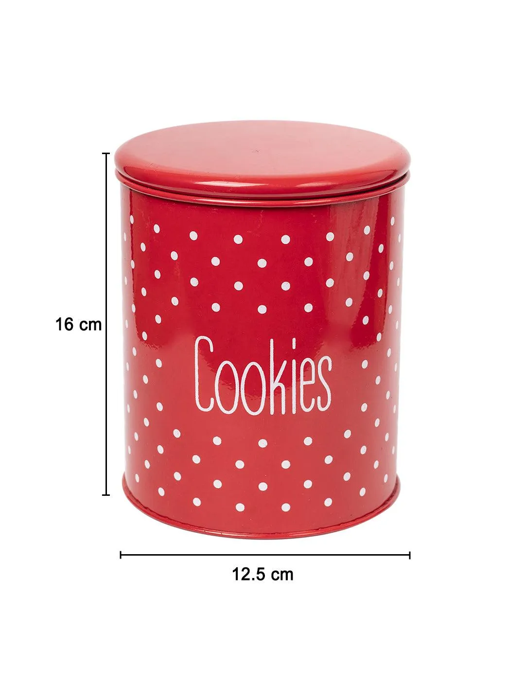 Stylish Red Cookies Jar