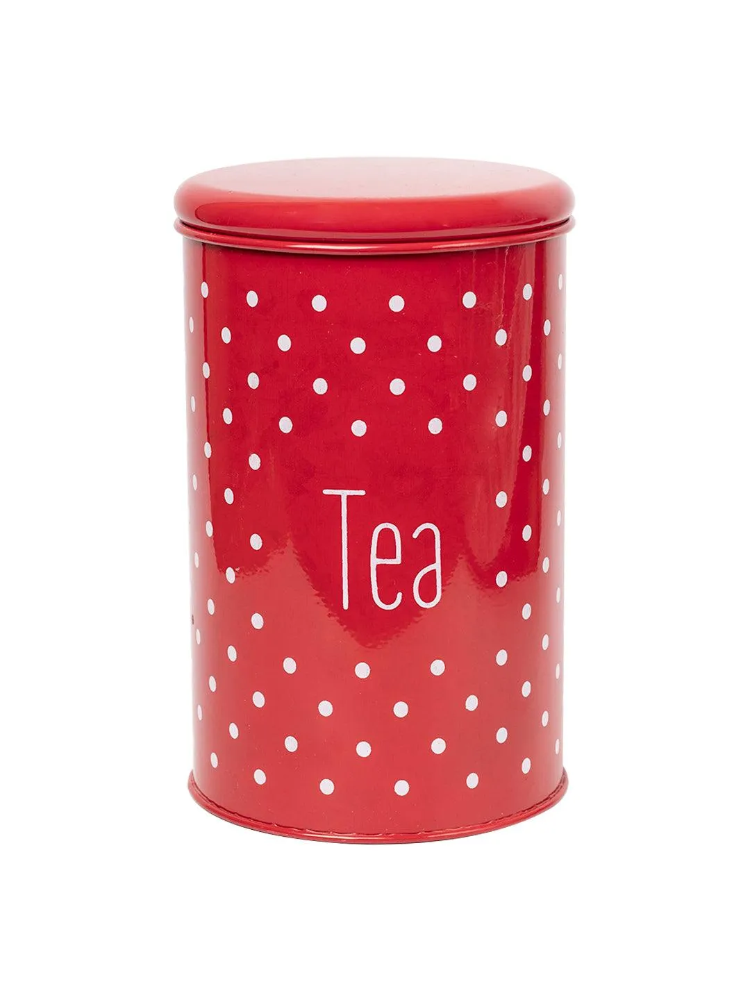 Stylish Red Tea Jar