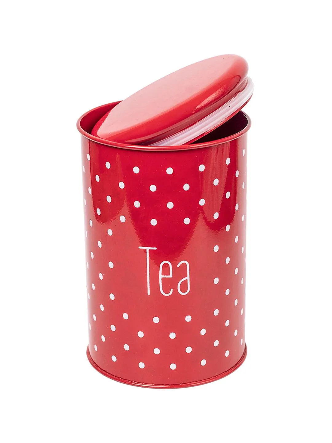 Stylish Red Tea Jar