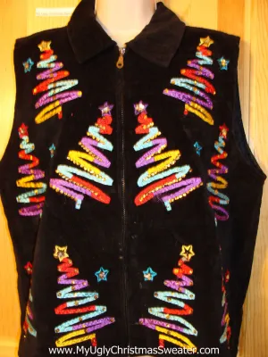 Tacky Ugly Christmas Sweater Party  Vest (f364)