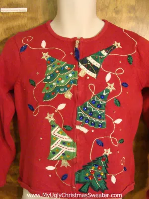 Tree Tacky Xmas Party Sweater