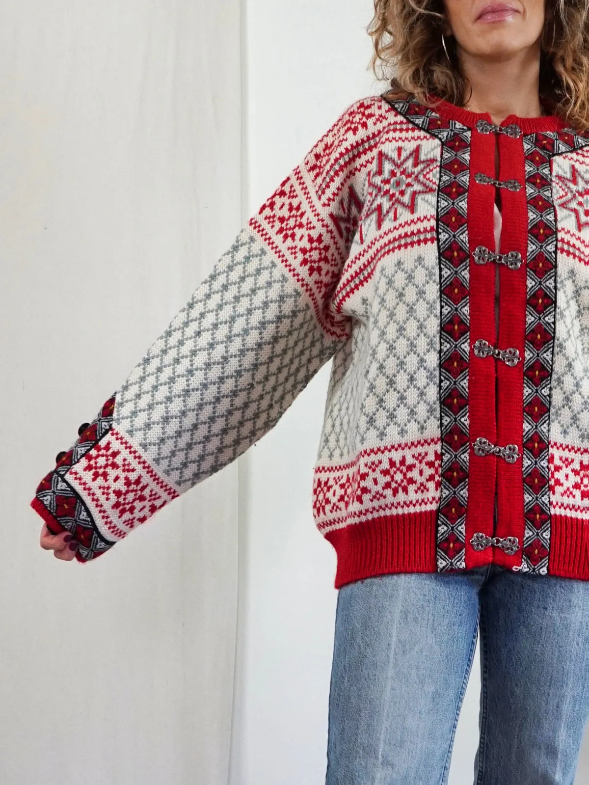 Vintage Dale Of Norway Fair Isle Sweater