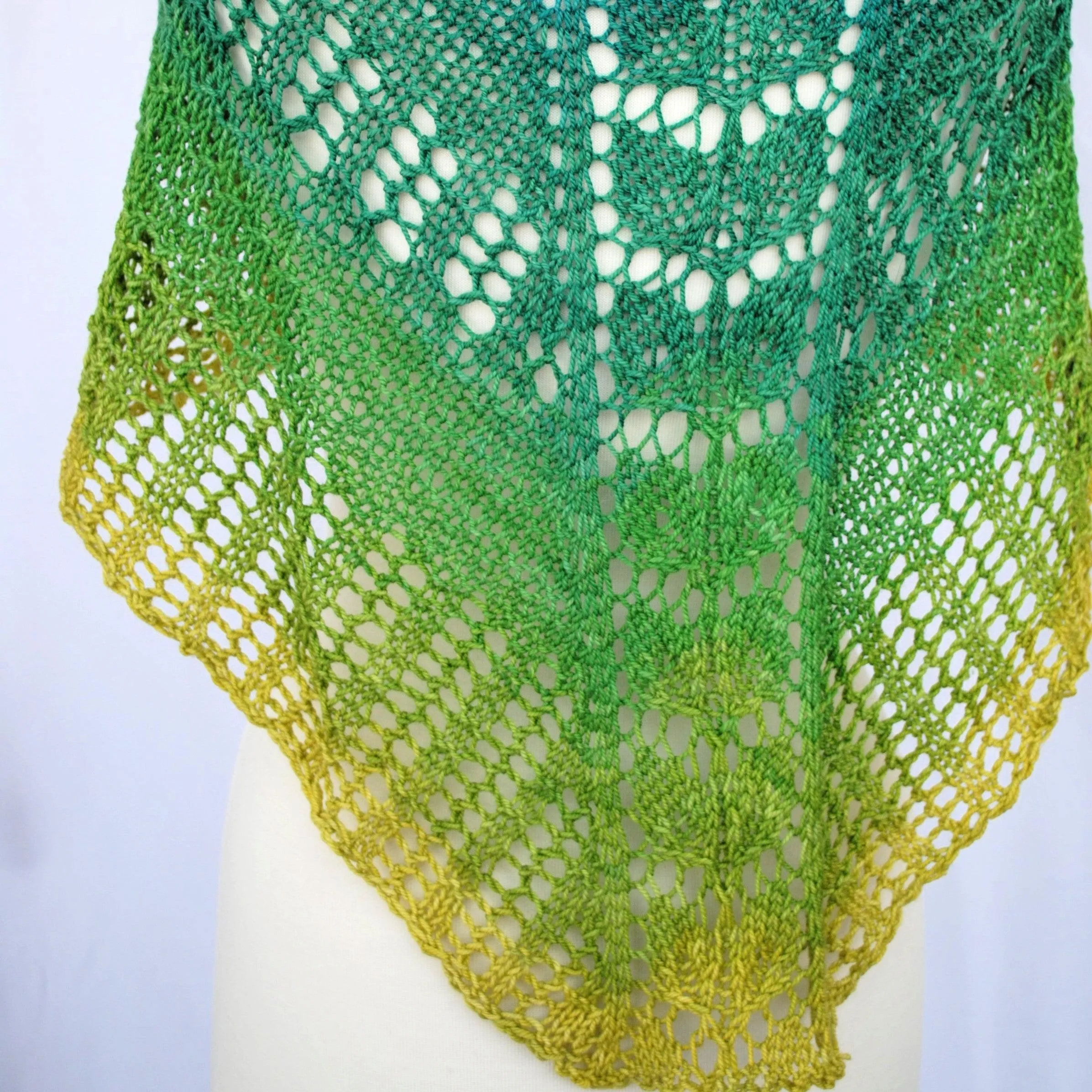 Ways to Grow PDF Knitting Pattern Download Triangle Shawl